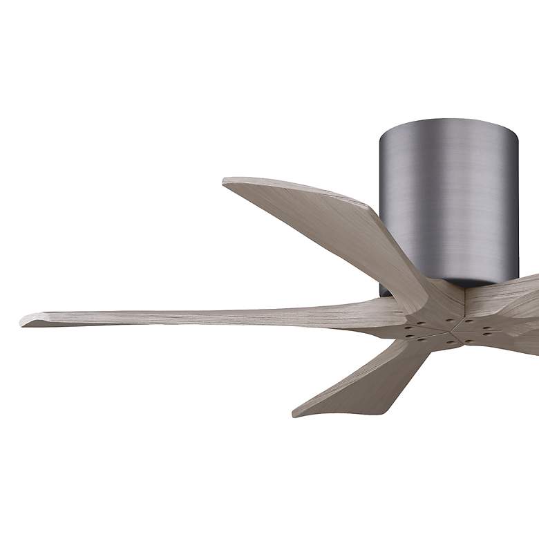 Image 6 42" Irene-5H Brushed Pewter and Gray Ash Ceiling Fan more views