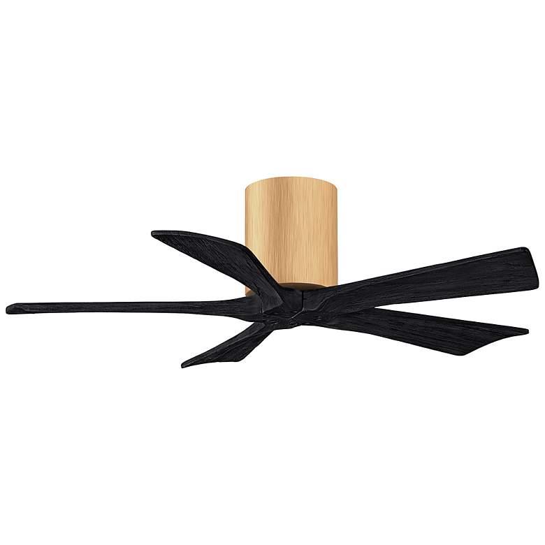 Image 4 42" Irene-5H Light Maple and Matte Black Ceiling Fan more views