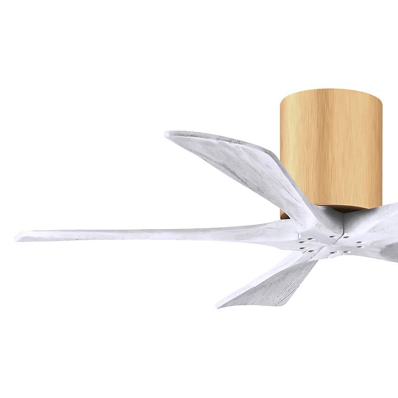 Image 6 42" Irene-5H Light Maple and Matte White Ceiling Fan more views