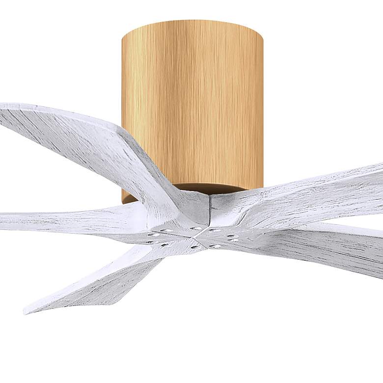 Image 7 42" Irene-5H Light Maple and Matte White Ceiling Fan more views