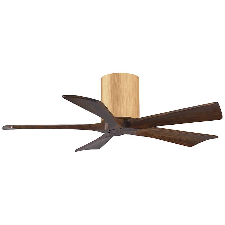Image 3 42" Irene-5H Light Maple and Walnut Tone Ceiling Fan more views