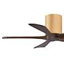 42" Irene-5H Light Maple and Walnut Tone Ceiling Fan