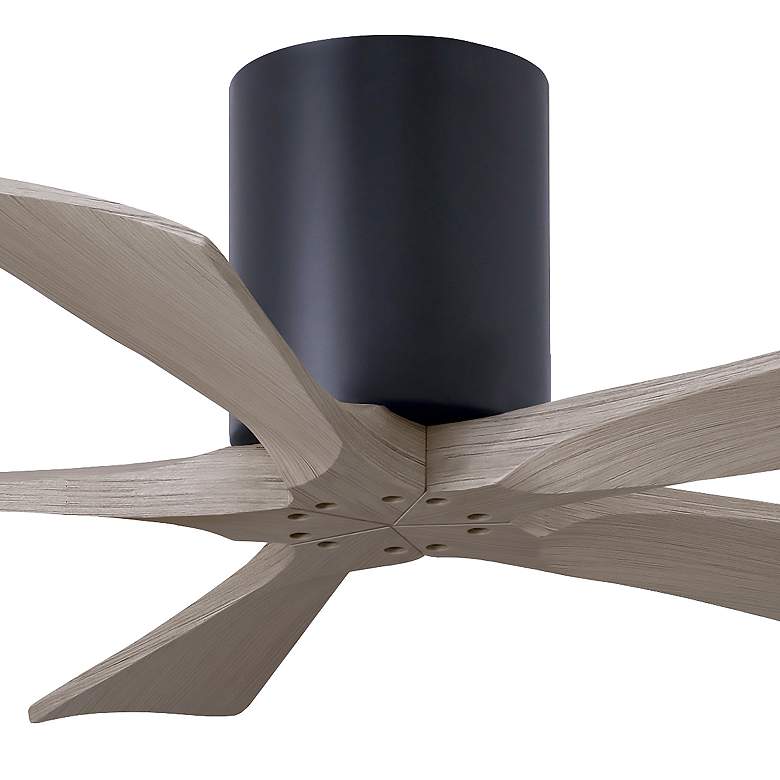 Image 5 42" Irene-5H Matte Black and Gray Ash Ceiling Fan more views