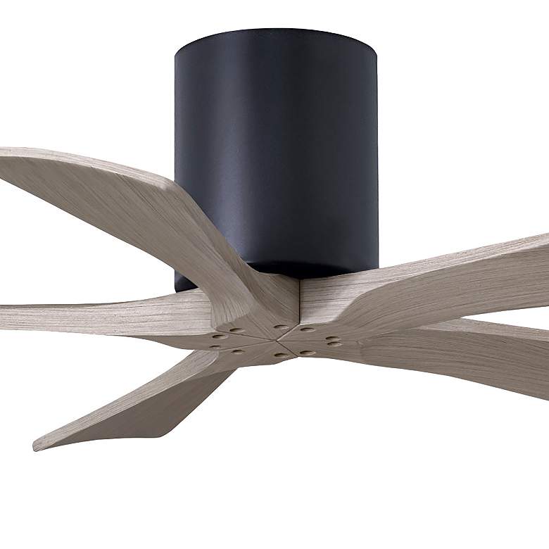 Image 7 42" Irene-5H Matte Black and Gray Ash Ceiling Fan more views