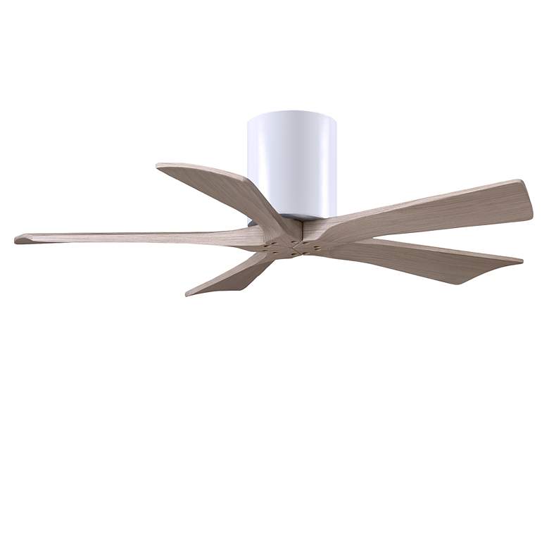 Image 2 42" Irene-5H Matte White and Gray Ash Ceiling Fan more views