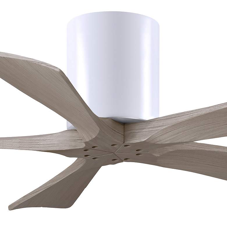 Image 5 42" Irene-5H Matte White and Gray Ash Ceiling Fan more views