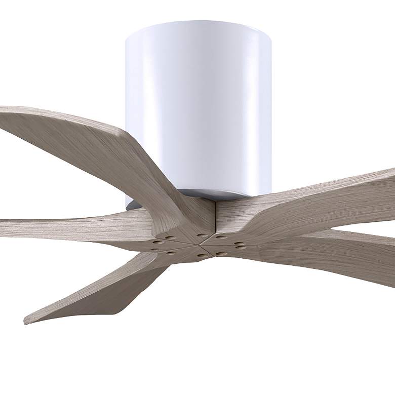 Image 7 42" Irene-5H Matte White and Gray Ash Ceiling Fan more views