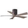 1_42" Irene-5H Textured Bronze and Gray Ash Ceiling Fan
