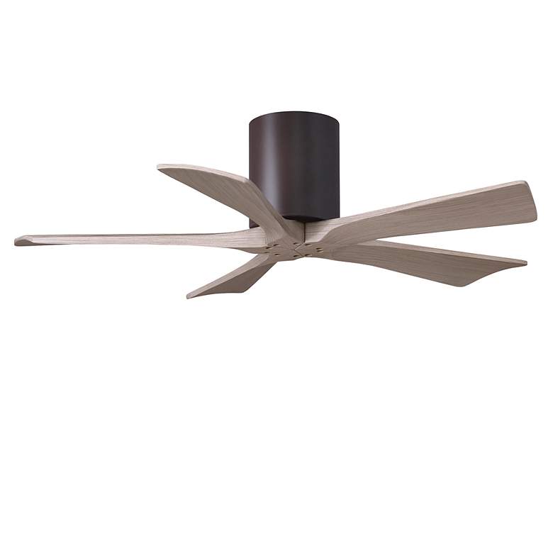 Image 2 42" Irene-5H Textured Bronze and Gray Ash Ceiling Fan more views