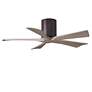 2_42" Irene-5H Textured Bronze and Gray Ash Ceiling Fan more views