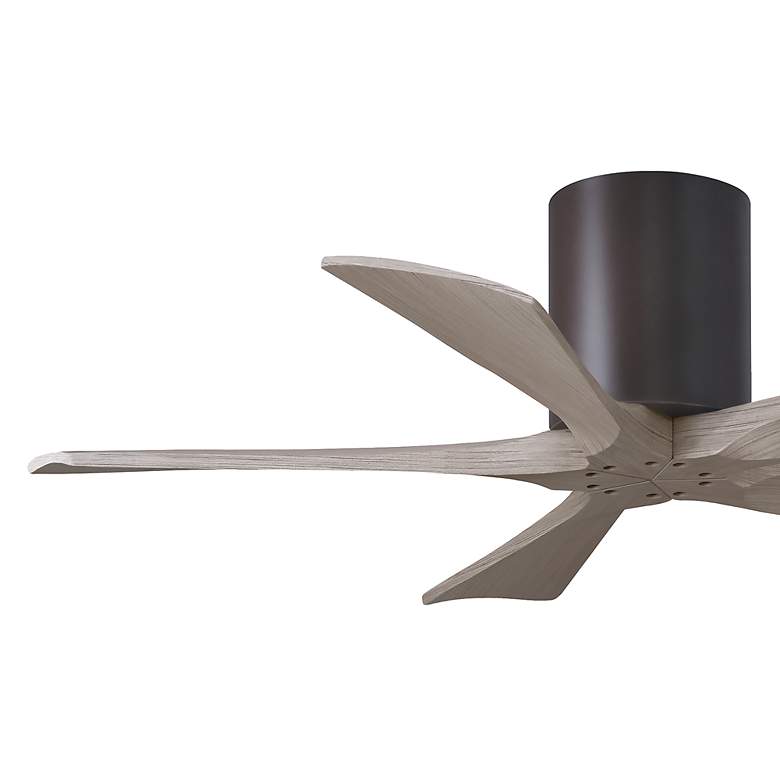 Image 6 42" Irene-5H Textured Bronze and Gray Ash Ceiling Fan more views