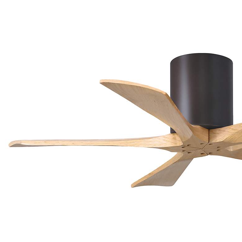 Image 6 42" Irene-5H Textured Bronze and Light Maple Ceiling Fan more views
