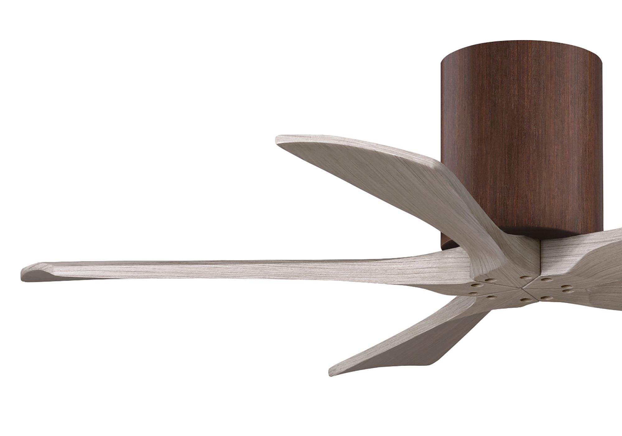42" Irene-5H Walnut and Gray Ash Ceiling Fan