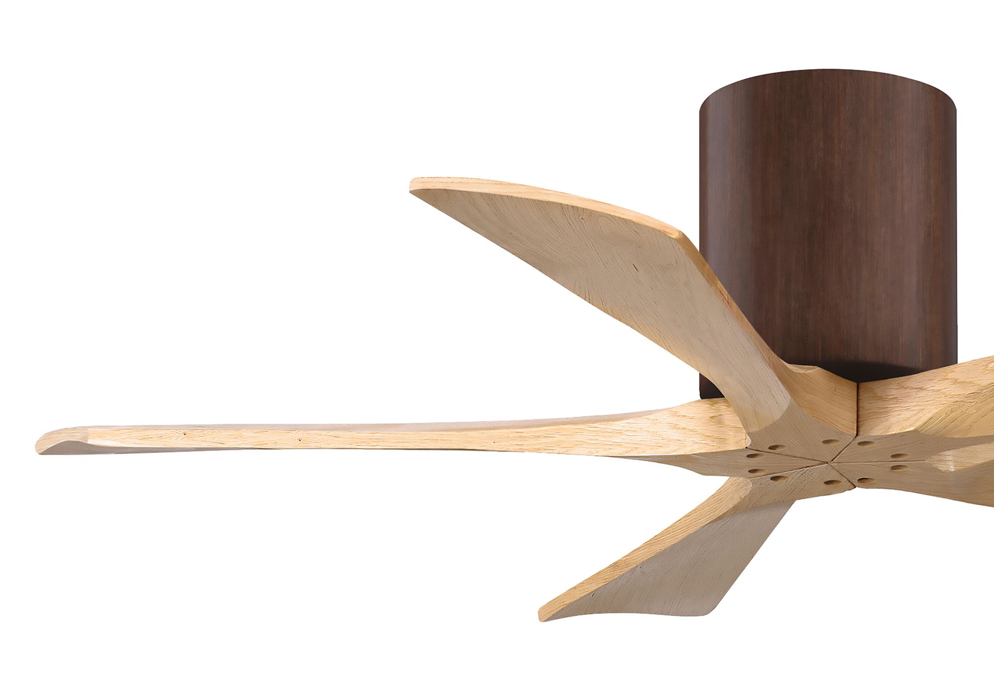 Image 6 42" Irene-5H Walnut and Light Maple Tone Ceiling Fan more views