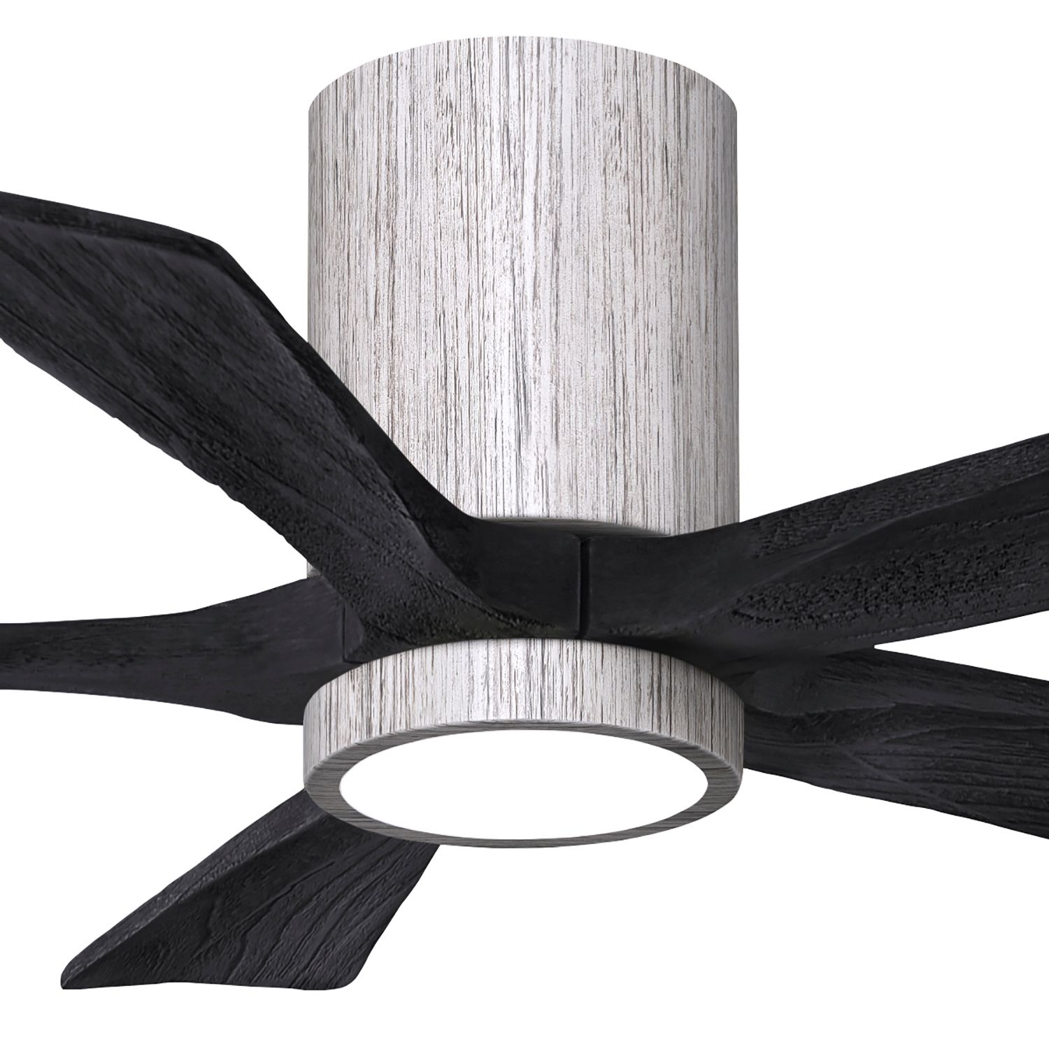 Image 2 42" Irene-5HLK Barnwood and Matte Black LED Ceiling Fan more views