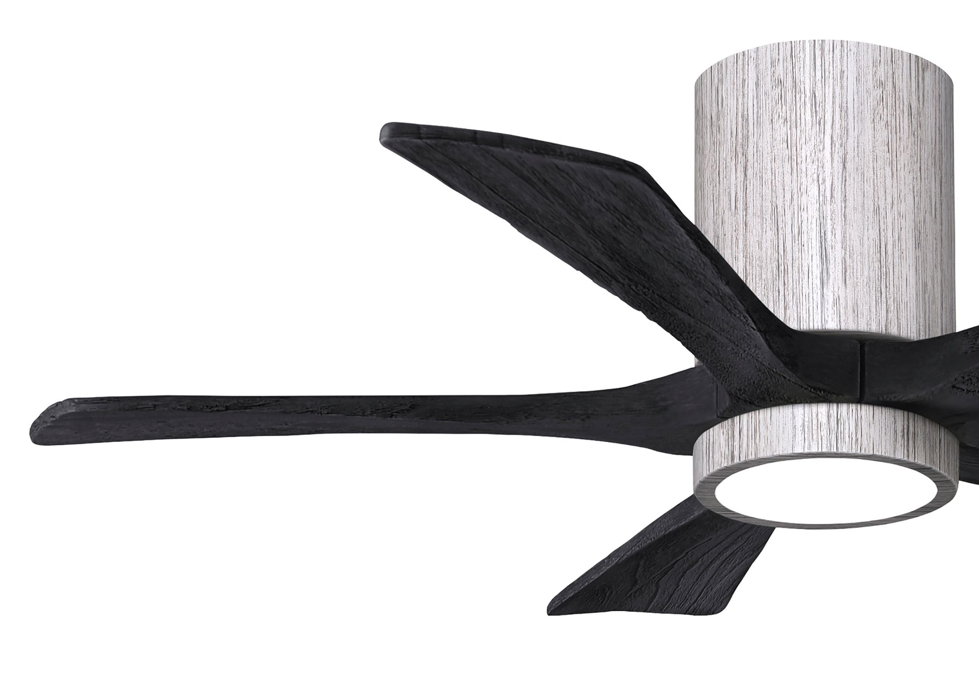 Image 3 42" Irene-5HLK Barnwood and Matte Black LED Ceiling Fan more views
