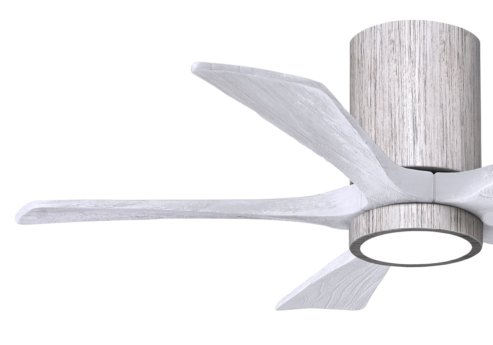 Image 3 42" Irene-5HLK Barnwood and Matte White LED Ceiling Fan more views