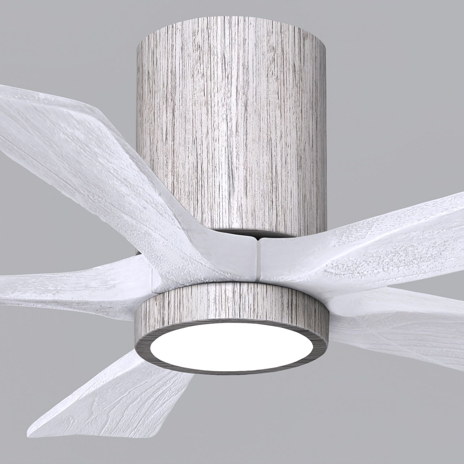 Image 7 42" Irene-5HLK Barnwood and Matte White LED Ceiling Fan more views