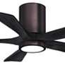 2_42" Irene-5HLK Brushed Bronze and Black LED Ceiling Fan more views