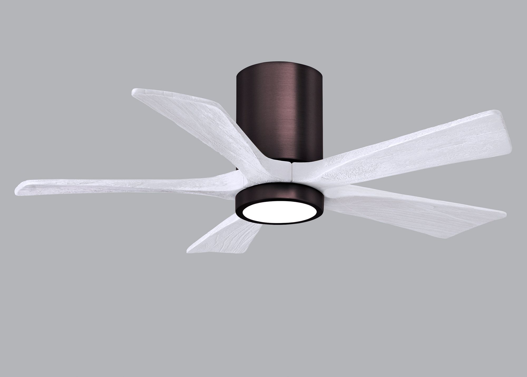 Image 6 42" Irene-5HLK Brushed Bronze and White LED Ceiling Fan more views