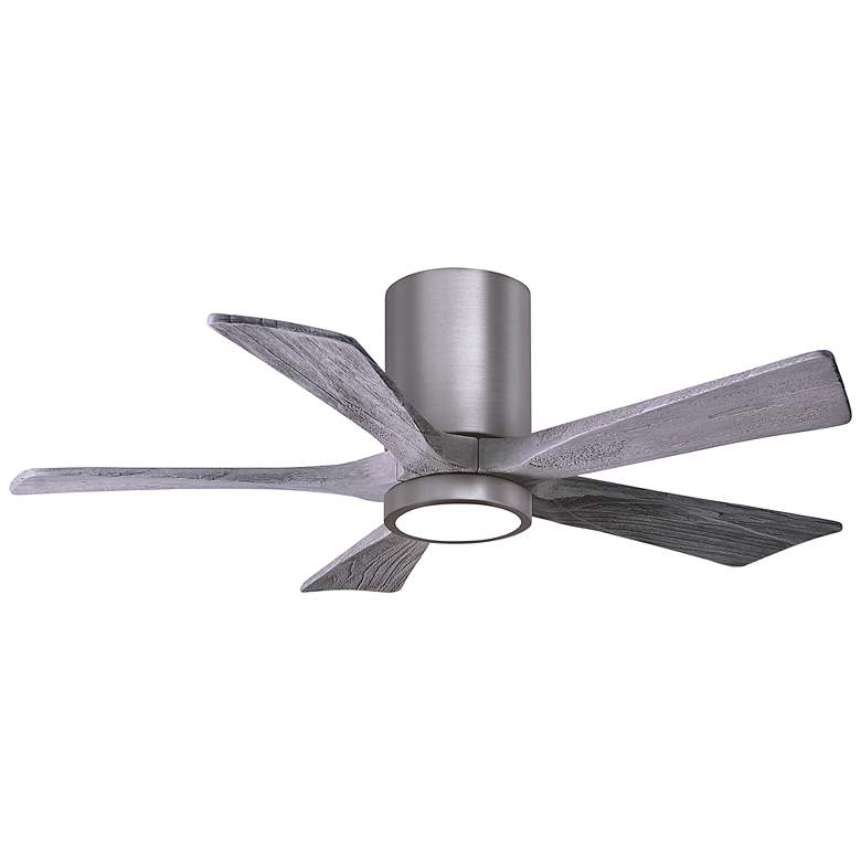 Image 1 42 inch Irene-5HLK Brushed Pewter and Barnwood Ceiling Fan