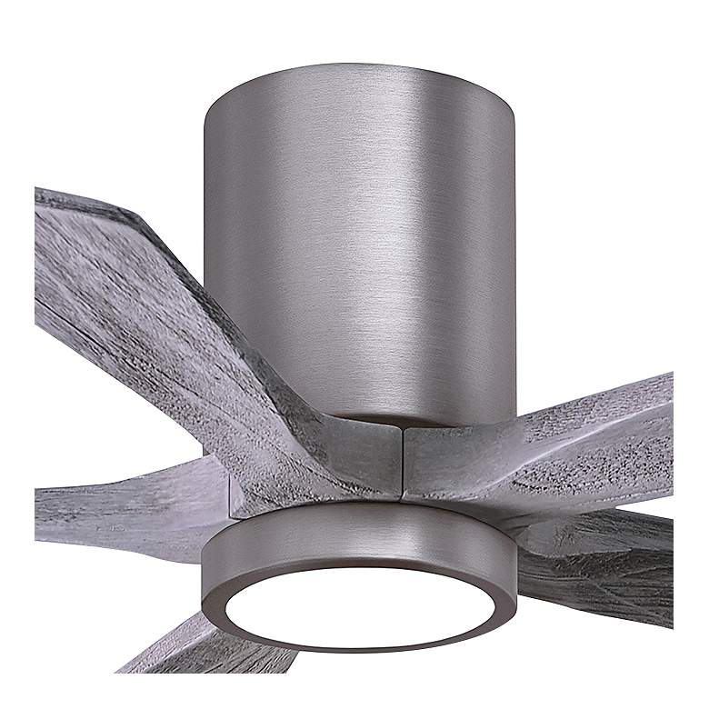Image 3 42 inch Irene-5HLK Brushed Pewter and Barnwood Ceiling Fan more views