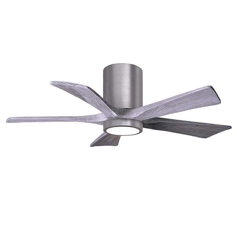 Image 4 42" Irene-5HLK Brushed Pewter and Barnwood Ceiling Fan more views