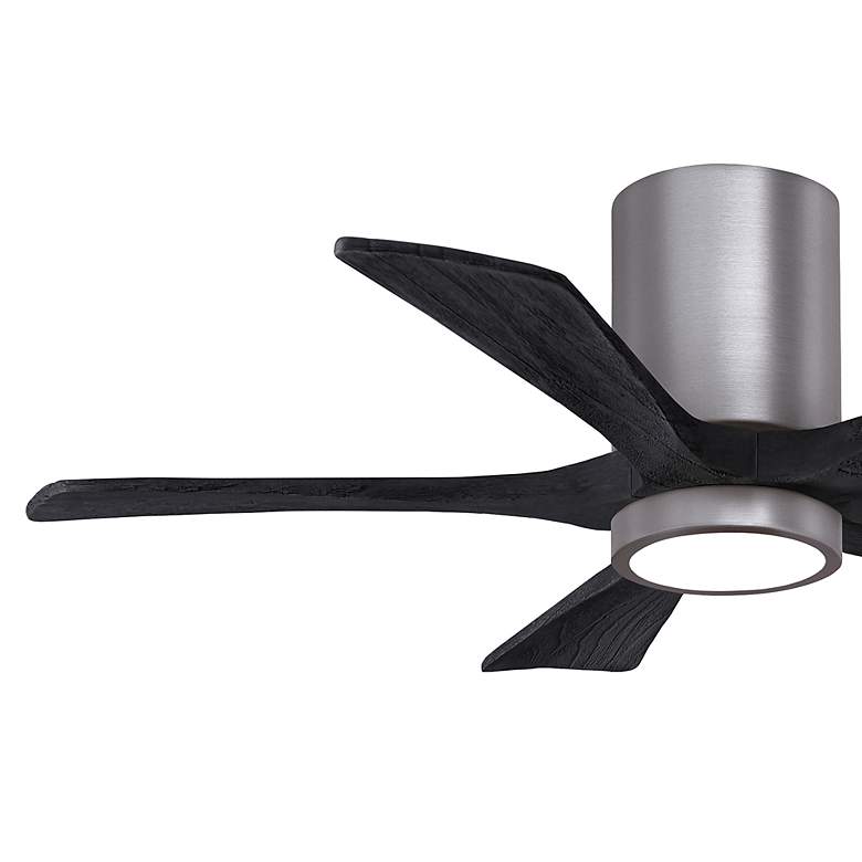 Image 6 42" Irene-5HLK Brushed Pewter and Matte Black Ceiling Fan more views