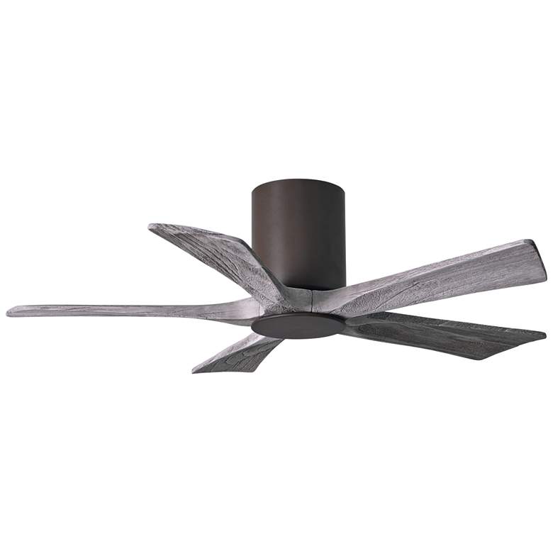 Image 4 42" Irene-5HLK Textured Bronze LED Damp Hugger Ceiling Fan with Remote more views