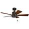 42" Kichler Bowen Olde Bronze Pull Chain Ceiling Fan