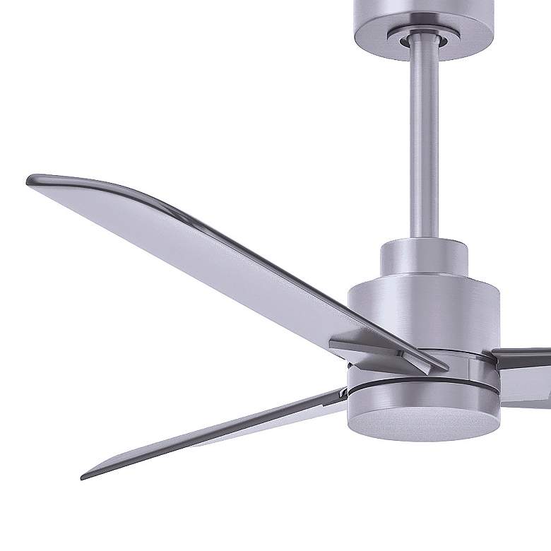 Image 4 42" Matthews Alessandra 3-Blade Brushed Nickel Ceiling Fan with Remote more views