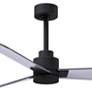 3_42" Matthews Alessandra Wet Rated Black and Ceiling Fan with Remote more views