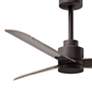 5_42" Matthews Alessandra Wet Rated Bronze Ash Ceiling Fan with Remote more views