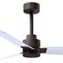 3_42" Matthews Alessandra Wet Rated Bronze White Ceiling Fan with Remote more views