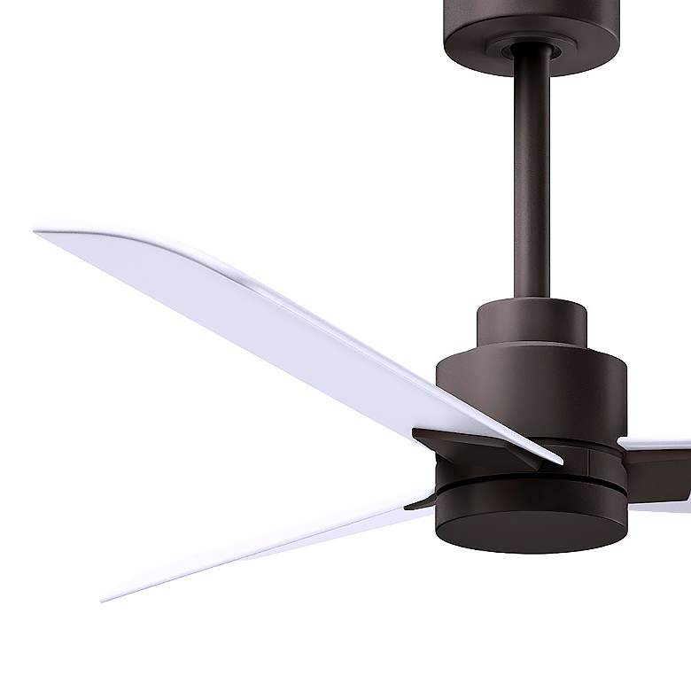 Image 4 42" Matthews Alessandra Wet Rated Bronze White Ceiling Fan with Remote more views
