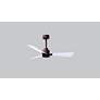 6_42" Matthews Alessandra Wet Rated Bronze White Ceiling Fan with Remote more views