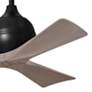 7_42" Matthews Irene-3 Wet Rated Black and Gray Ceiling Fan with Remote more views