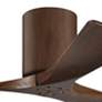 42" Matthews Irene 3H Walnut Remote Hugger Ceiling Fan