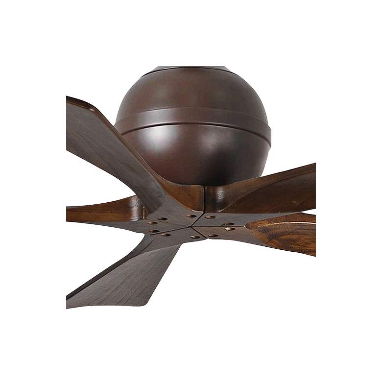Image 4 42 inch Matthews Irene-5 Textured Bronze Damp Rated Fan with Remote more views