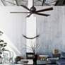 42" Matthews Irene-5 Textured Bronze Damp Rated Fan with Remote