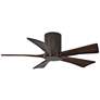 42" Matthews Irene-5HLK Bronze Hugger LED Ceiling Fan with Remote