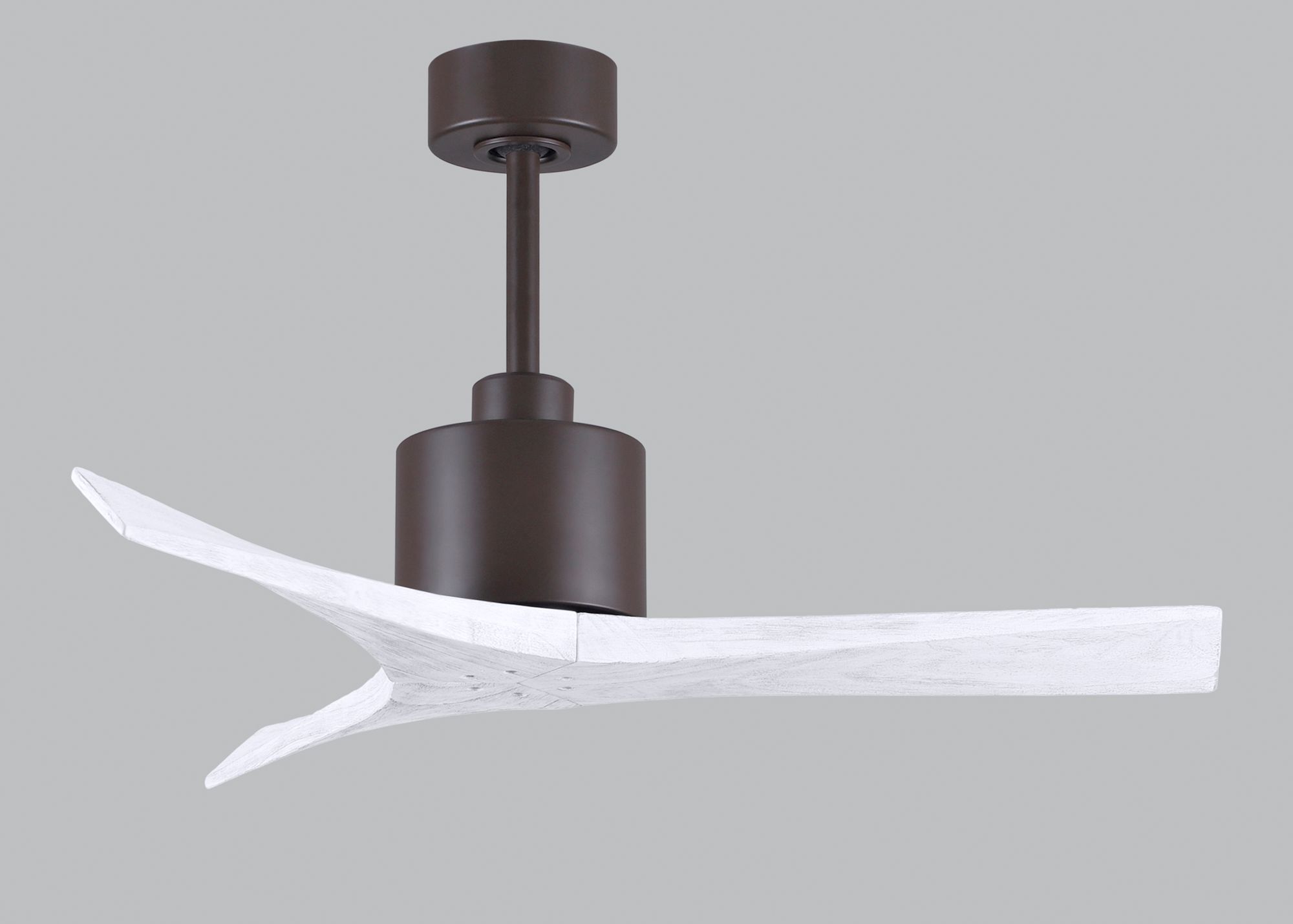 Image 6 42" Matthews Mollywood Bronze White Damp Rated Ceiling Fan with Remote more views