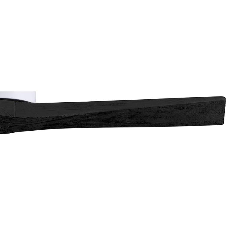 Image 4 42" Matthews Mollywood White and Black Damp Rated Fan with Remote more views