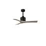 2_42" Matthews Nan Black and Gray Ash Outdoor Ceiling Fan with Remote more views