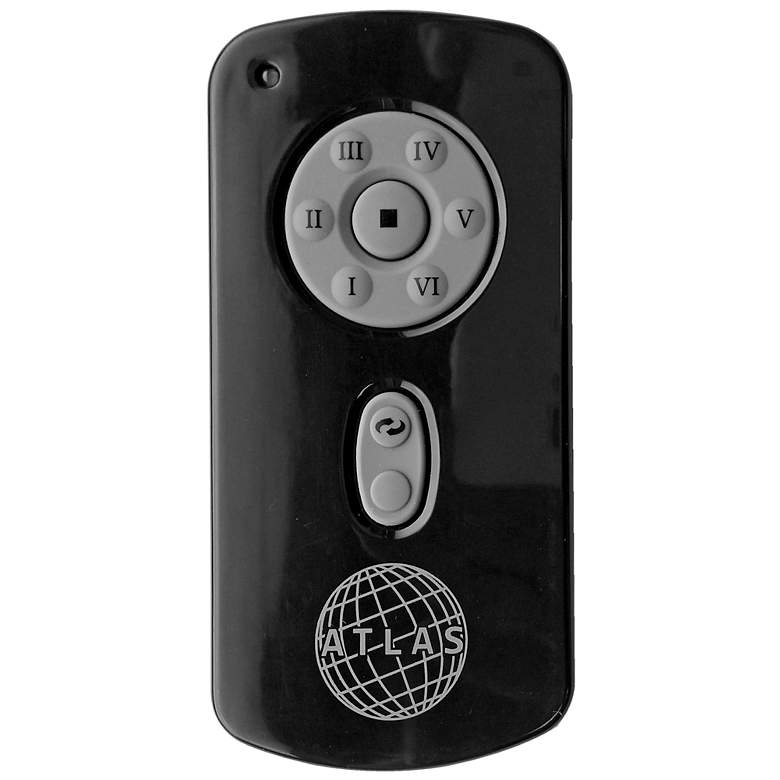 Image 5 42" Matthews Nan Black and Maple Outdoor Ceiling Fan with Remote more views