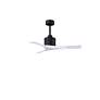 2_42" Matthews Nan Black and White Outdoor Ceiling Fan with Remote more views