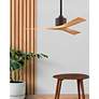 5_42" Matthews Nan Bronze and Maple Outdoor Ceiling Fan with Remote more views