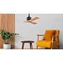 6_42" Matthews Nan Bronze and Maple Outdoor Ceiling Fan with Remote more views