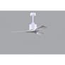 3_42" Matthews Nan White and Barnwood Outdoor Ceiling Fan with Remote more views