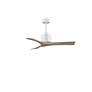 2_42" Matthews Nan White and Gray Ash Outdoor Ceiling Fan with Remote more views